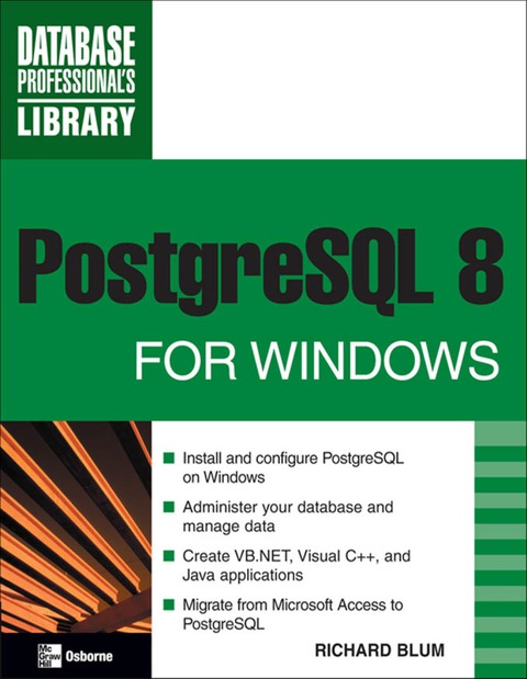 Book PostgreSQL 8 for Windows (Database Professional's Library) free