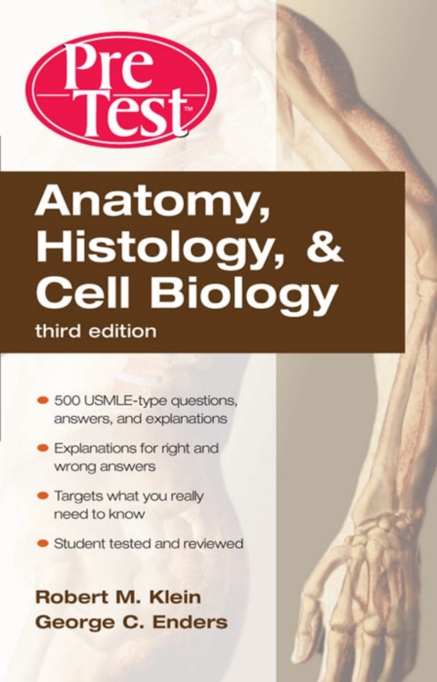 Book Anatomy, Histology, and Cell Biology PreTest™ Self-Assessment and Review, Third Edition free