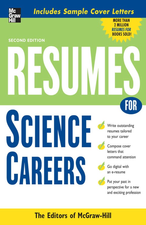 Book Resumes for Science Careers (McGraw-Hill Professional Resumes) free