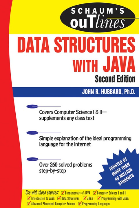 Book Schaum's Outline of Data Structures with Java, Second Edition free