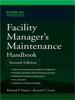 Book Facility Manager's Maintenance Handbook free