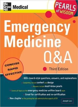 Book Emergency Medicine Q&A: Pearls of Wisdom, Third Edition: Pearls of Wisdom, Third Edition (eBook) free