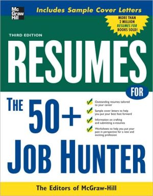 Book Resumes for 50+ Job Hunters (McGraw-Hill Professional Resumes) free