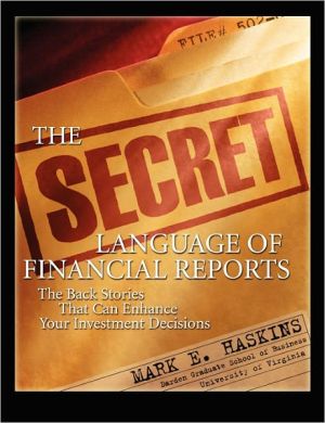 Book The Secret Language of Financial Reports: The Back Stories That Can Enhance Your Investment Decisions free