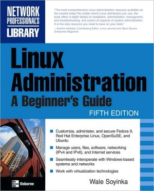 Book Linux Administration: A Beginner's Guide, Fifth Edition free