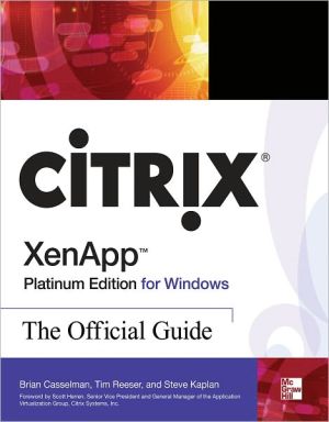 Book Citrix XenApp Platinum Edition for Windows: The Official Guide free