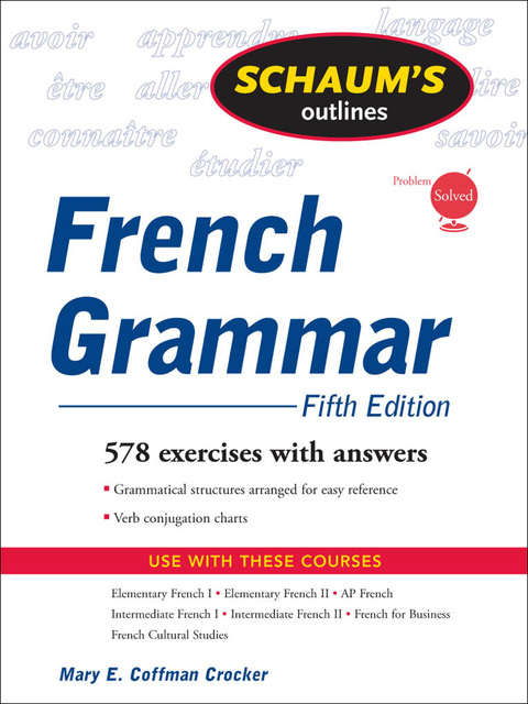 Book Schaum's Outline of French Grammar, 5ed free