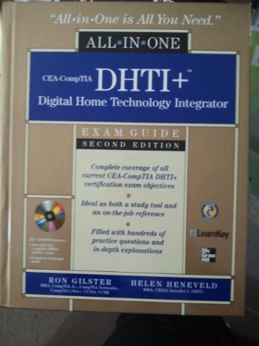 Book All in One Cea-comptia Dhti+ Digital Home Technologyintegrator with Cd-rom free