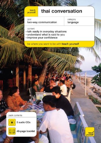 Book Teach Yourself Thai Conversation (3CD's + Guide) (TY: Conversation) free