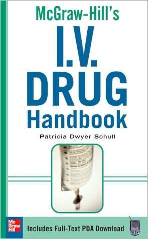 Book McGraw-Hill's I.V. Drug Handbook (McGraw-Hill Handbooks) free