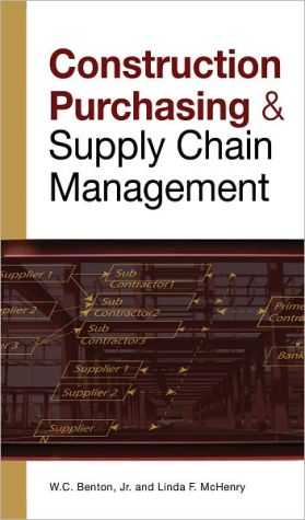 Book CONSTRUCTION PURCHASING & SUPPLY CHAIN MANAGEMENT free