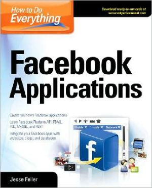 Book How to Do Everything: Facebook Applications free