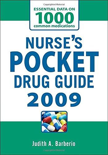 Book NURSES POCKET DRUG GUIDE 2009 free