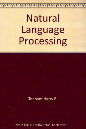 Book Natural Language Processing free