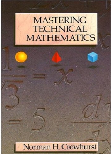 Book Mastering Technical Mathematics free