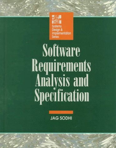 Book Software Requirements Analysis and Specification free