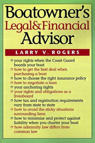 Book Boatowner's Legal And Finance Guide free