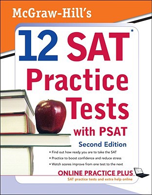 Book McGraw-Hill's 12 SAT Practice Tests with PSAT free