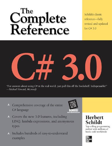 Book C# 3.0 THE COMPLETE REFERENCE 3/E free