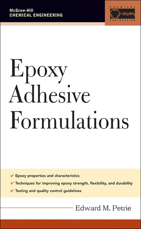Book Epoxy Adhesive Formulations (McGraw-Hill Chemical Engineering) free