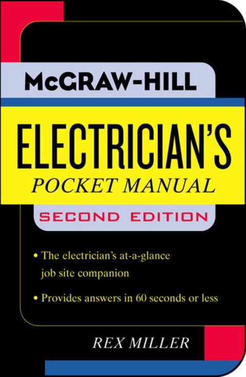 Book Electrician's Pocket Manual (Pocket References (McGraw-Hill)) free