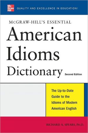 Book McGraw-Hill's Essential American Idioms free