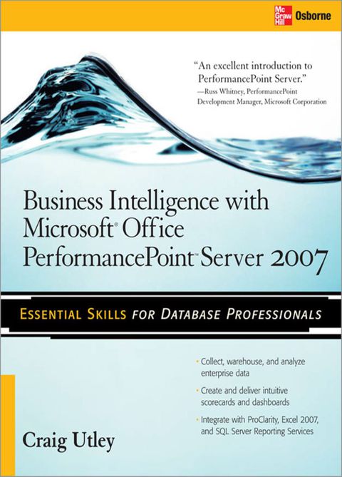 Book Business Intelligence with Microsoft® Office PerformancePoint™ Server 2007 free
