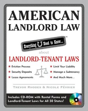 Book American Landlord Law: Everything U Need to Know About Landlord-Tenant Laws free