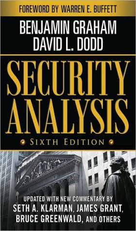 Book Security Analysis: Sixth Edition, Foreword by Warren Buffett (Security Analysis Prior Editions) free