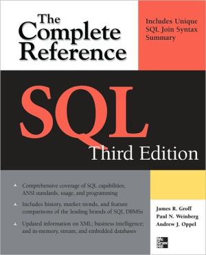 Book SQL: The Complete Reference, 3rd Edition free