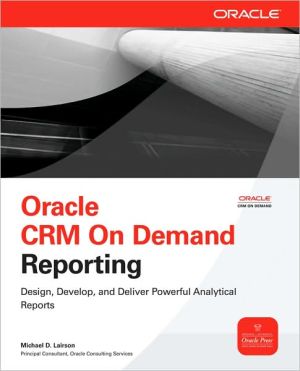 Book Oracle CRM On Demand Reporting (Oracle Press) free