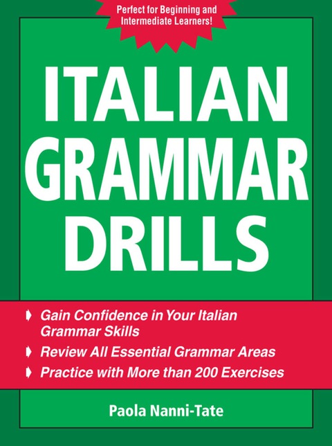 Book Italian Grammar Drills free