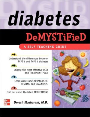 Book Diabetes Demystified: A Self-Teaching Guide free