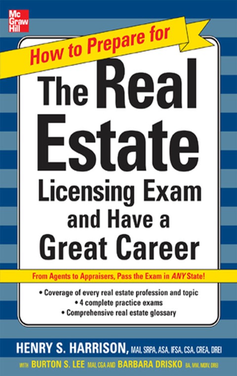 Book How to Prepare For and Pass the Real Estate Licensing Exam: Ace the Exam in Any State the First Time! free