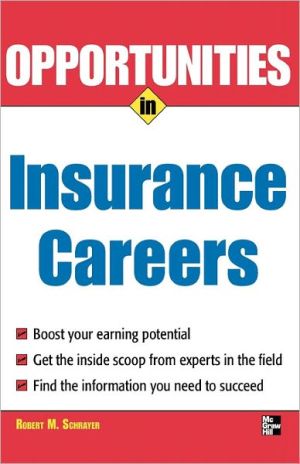 Book Opportunities in Insurance Careers (Opportunities in ... (Paperback)) free