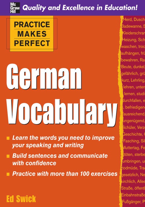 Book Practice Makes Perfect: German Vocabulary free