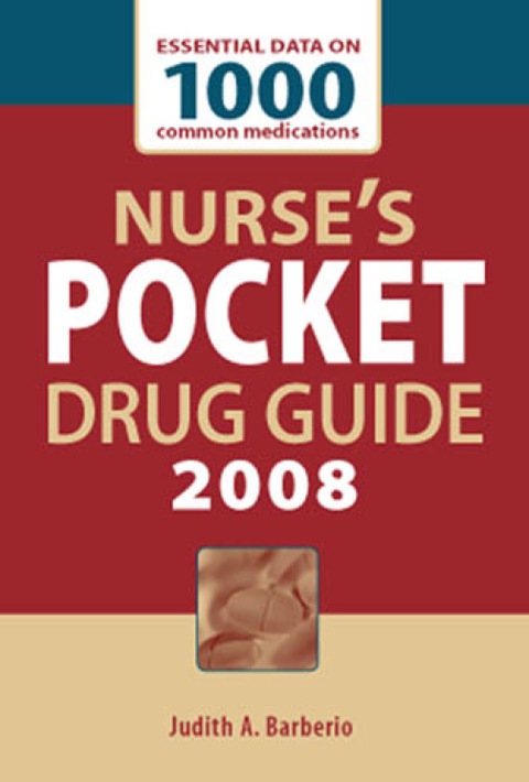 Book Nurse's Pocket Drug Guide 2008 free