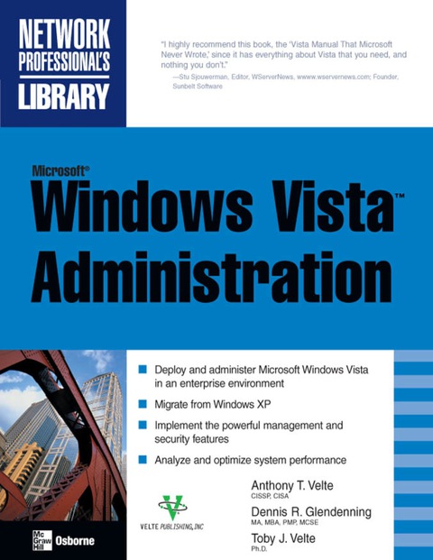 Book Microsoft Windows Vista Administration free