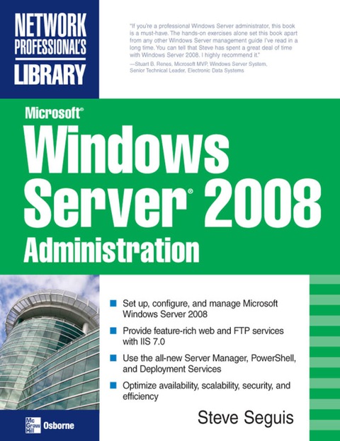 Book Microsoft Windows Server 2008 Administration free