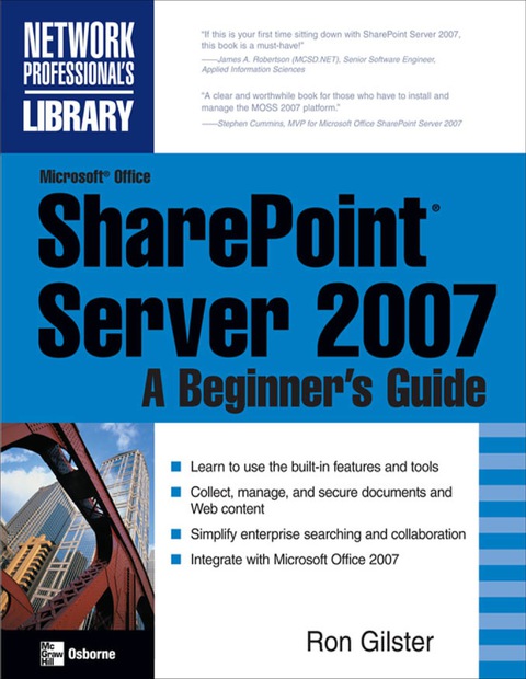 Book Microsoft® Office SharePoint® Server 2007: A Beginner's Guide free