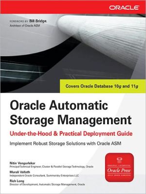 Book Oracle Automatic Storage Management: Under-the-Hood & Practical Deployment Guide (Oracle Press) free