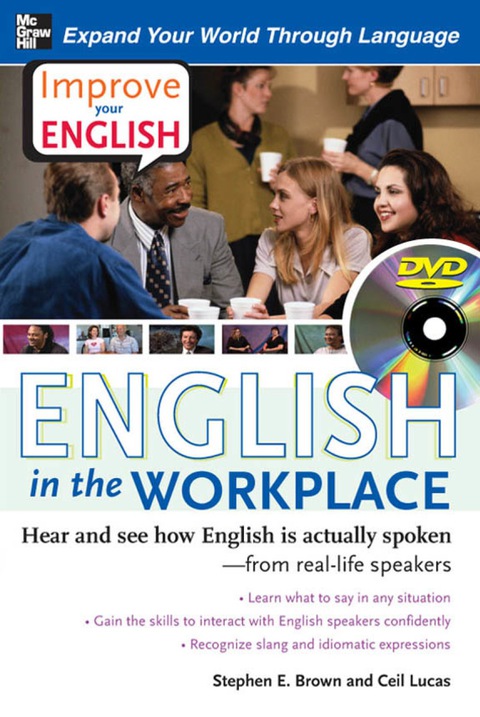 Book Improve Your English: English in the Workplace: Hear and see how English is actually spoken--from real-life speakers free