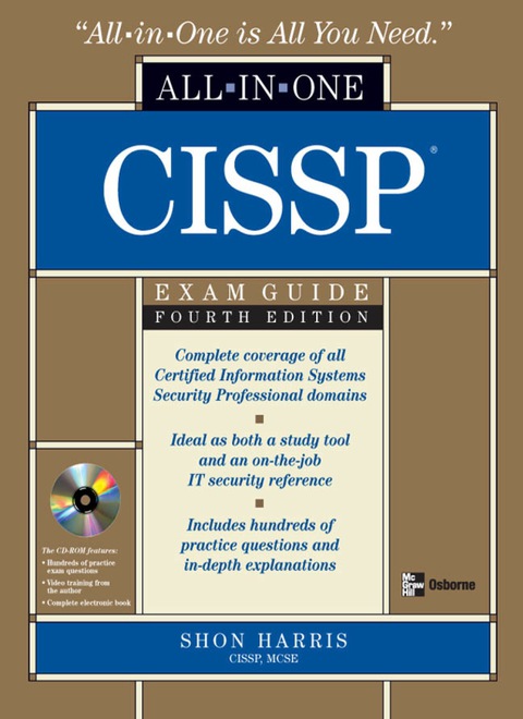Book CISSP Certification All-in-One Exam Guide, Fourth Edition free
