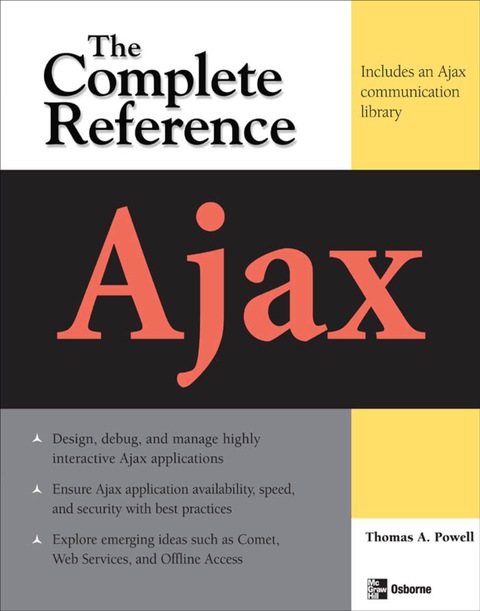 Book Ajax: The Complete Reference free