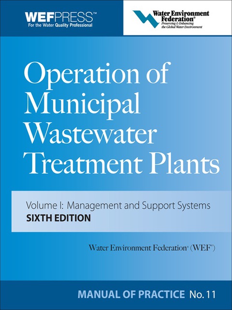 Book Operation of Municipal Wastewater Treatment Plants free