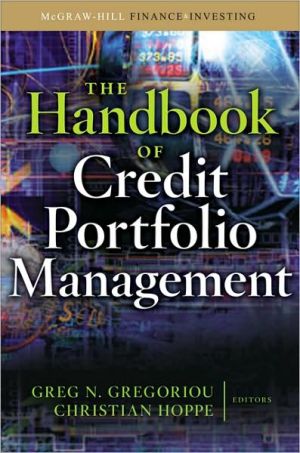 Book The Handbook of Credit Portfolio Management (McGraw-Hill Finance & Investing) free