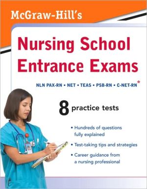 Book McGraw-Hill's Nursing School Entrance Exams free