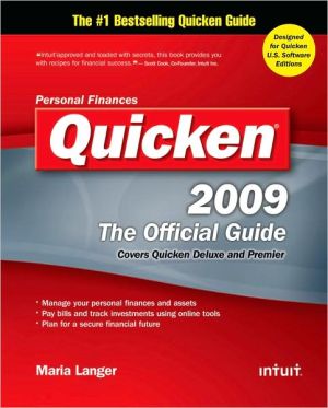 Book Quicken 2009 The Official Guide (Quicken Press) free
