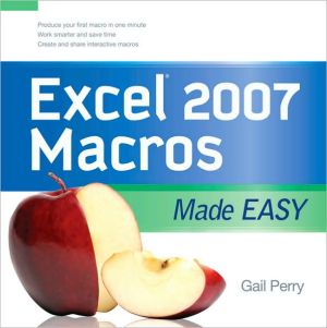 Book EXCEL 2007 MACROS MADE EASY free
