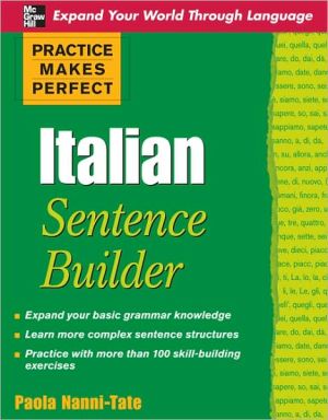 Book Practice Makes Perfect Italian Sentence Builder (Practice Makes Perfect Series) free